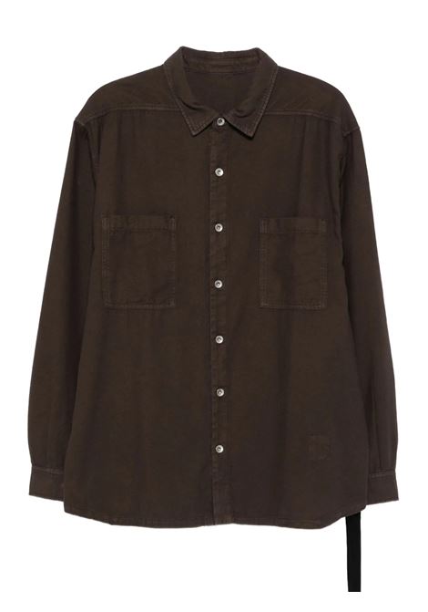 jumbo outershirt man brown RICK OWENS DRKSHDW | DU02E7299 CFL78